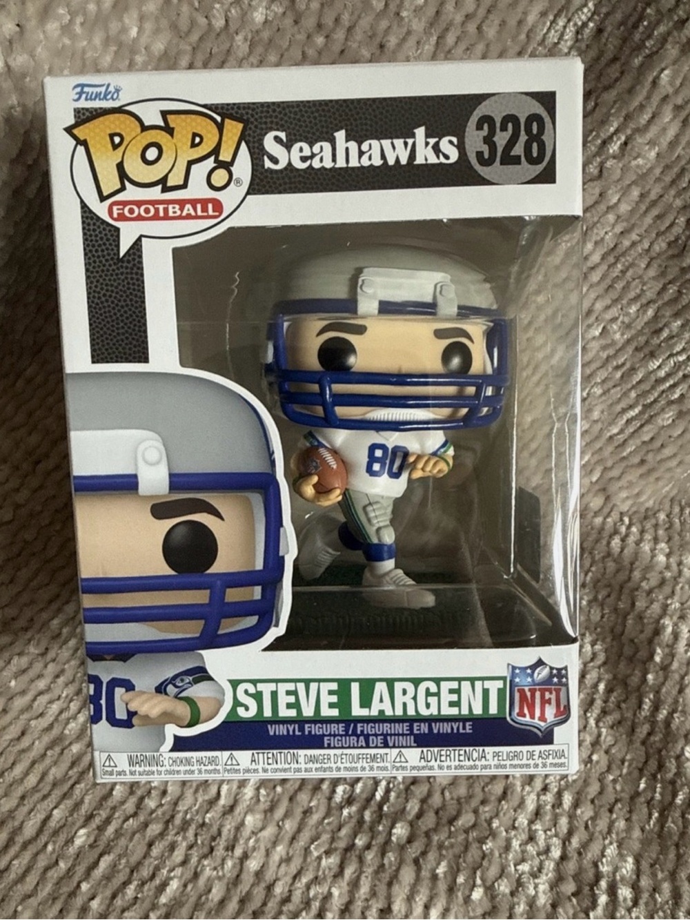Funko POP! NFL Legends Steve Largent 328 Seattle Seahawks